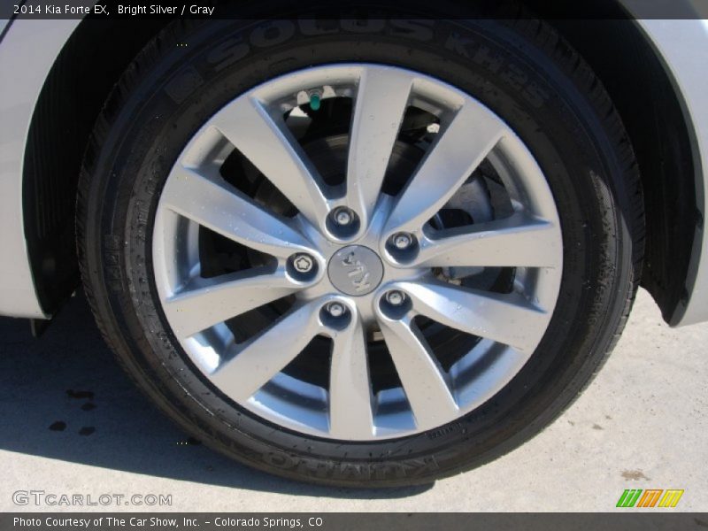 Bright Silver / Gray 2014 Kia Forte EX