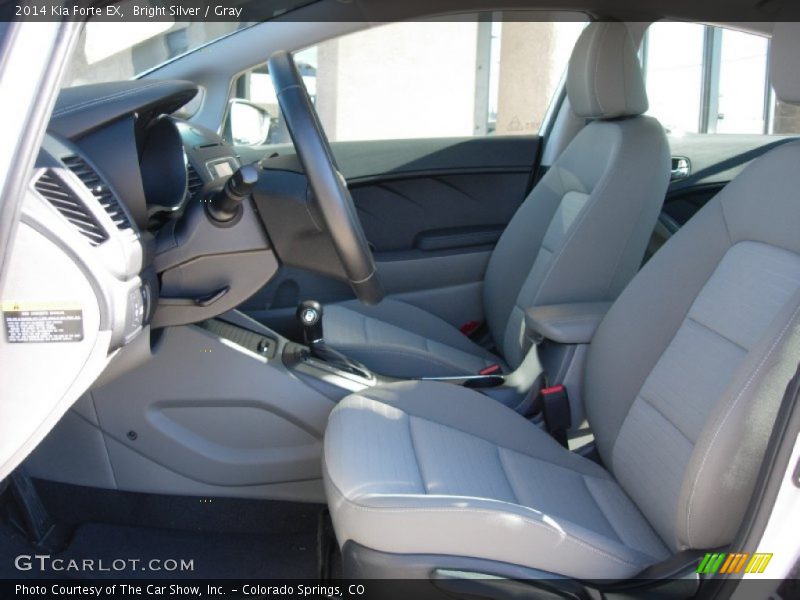 Bright Silver / Gray 2014 Kia Forte EX