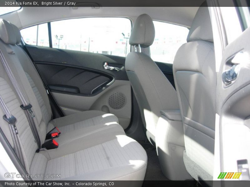 Bright Silver / Gray 2014 Kia Forte EX