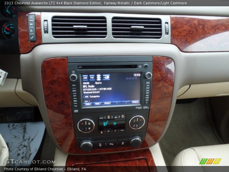 Fairway Metallic / Dark Cashmere/Light Cashmere 2013 Chevrolet Avalanche LTZ 4x4 Black Diamond Edition