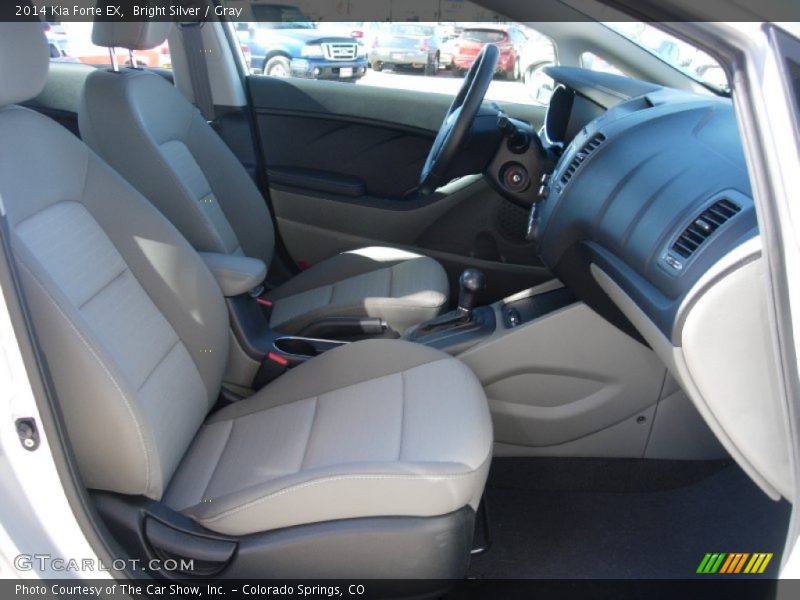 Bright Silver / Gray 2014 Kia Forte EX