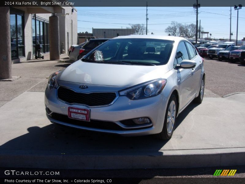 Bright Silver / Gray 2014 Kia Forte EX