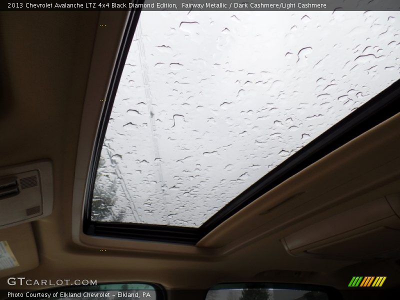 Fairway Metallic / Dark Cashmere/Light Cashmere 2013 Chevrolet Avalanche LTZ 4x4 Black Diamond Edition