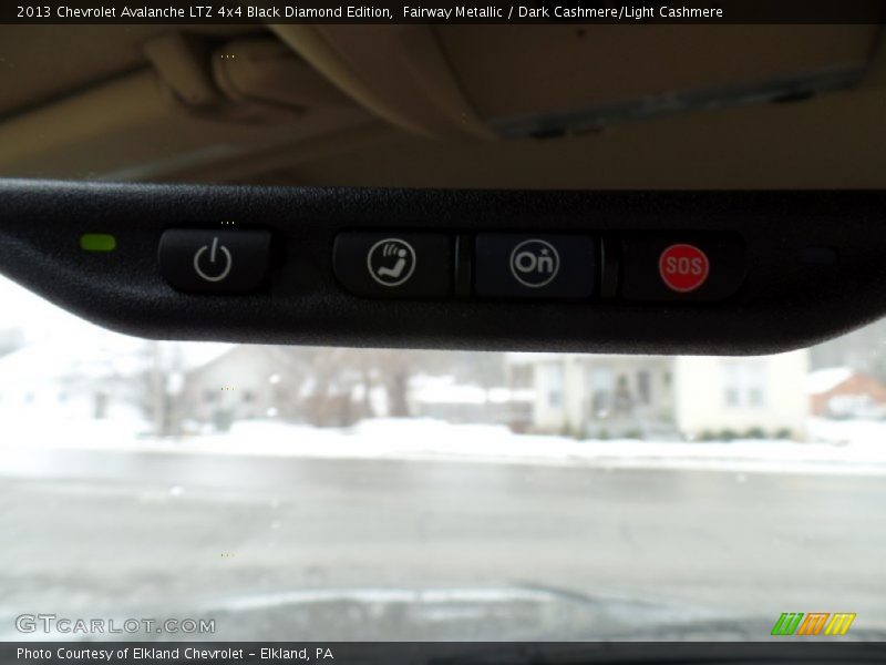 Fairway Metallic / Dark Cashmere/Light Cashmere 2013 Chevrolet Avalanche LTZ 4x4 Black Diamond Edition