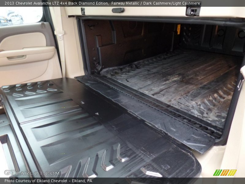 Fairway Metallic / Dark Cashmere/Light Cashmere 2013 Chevrolet Avalanche LTZ 4x4 Black Diamond Edition