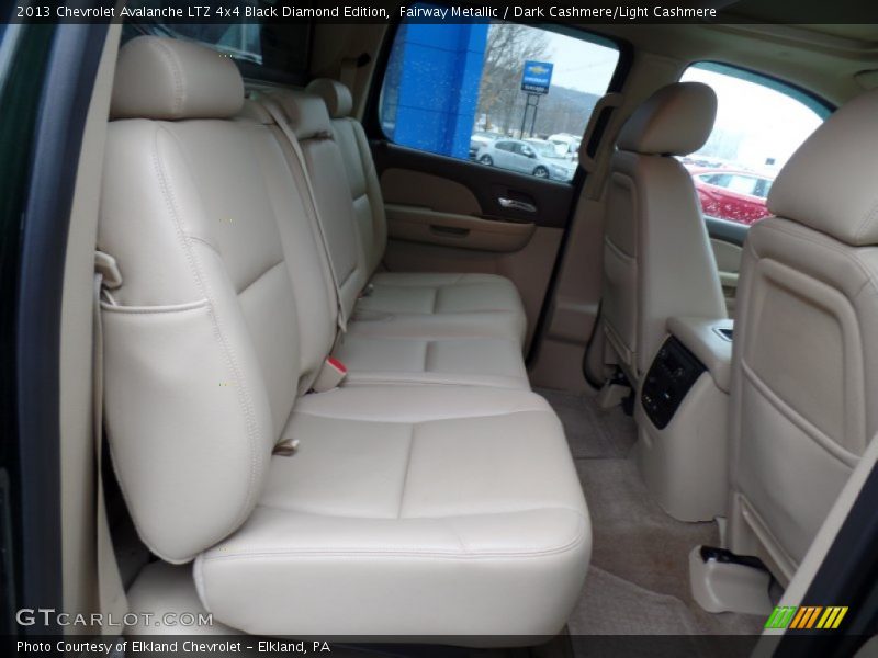 Fairway Metallic / Dark Cashmere/Light Cashmere 2013 Chevrolet Avalanche LTZ 4x4 Black Diamond Edition