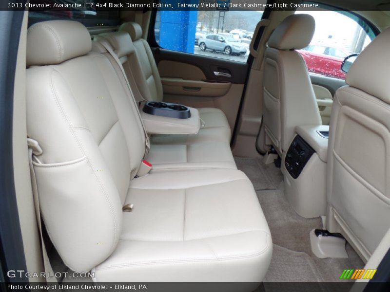 Fairway Metallic / Dark Cashmere/Light Cashmere 2013 Chevrolet Avalanche LTZ 4x4 Black Diamond Edition