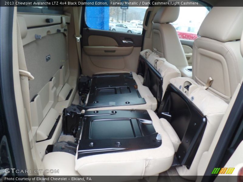 Fairway Metallic / Dark Cashmere/Light Cashmere 2013 Chevrolet Avalanche LTZ 4x4 Black Diamond Edition