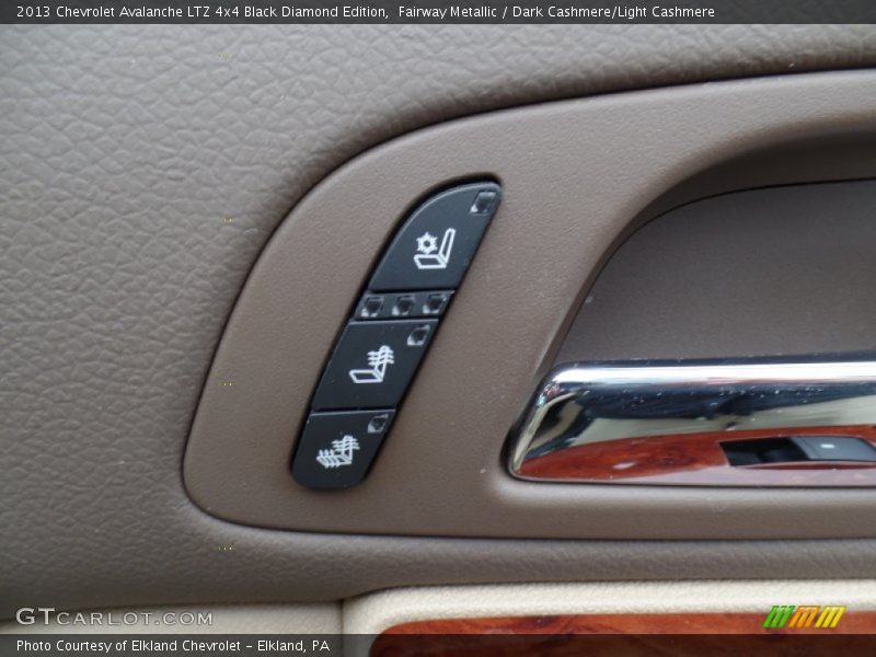 Fairway Metallic / Dark Cashmere/Light Cashmere 2013 Chevrolet Avalanche LTZ 4x4 Black Diamond Edition