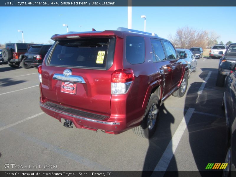 Salsa Red Pearl / Black Leather 2013 Toyota 4Runner SR5 4x4