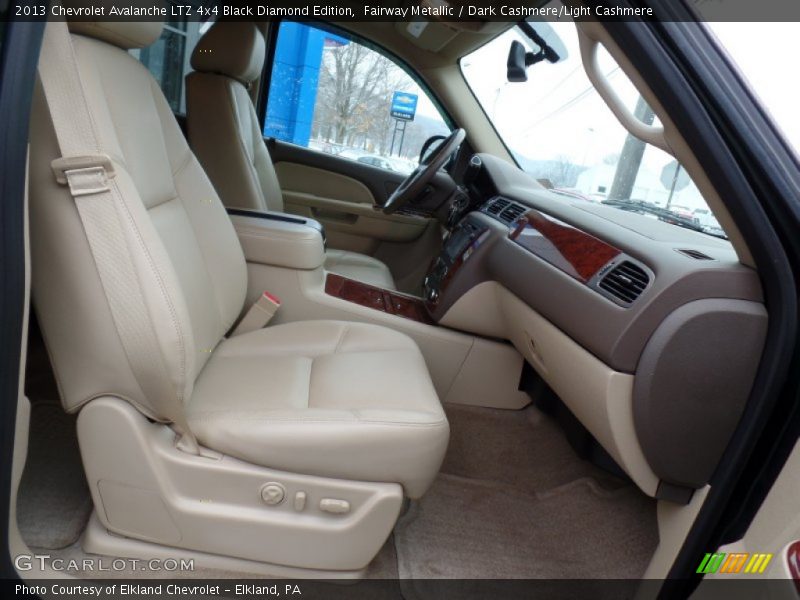 Fairway Metallic / Dark Cashmere/Light Cashmere 2013 Chevrolet Avalanche LTZ 4x4 Black Diamond Edition