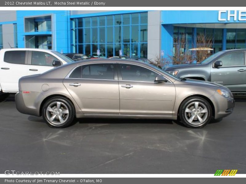 Mocha Steel Metallic / Ebony 2012 Chevrolet Malibu LT