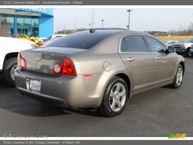 Mocha Steel Metallic / Ebony 2012 Chevrolet Malibu LT