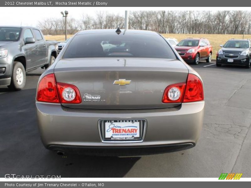 Mocha Steel Metallic / Ebony 2012 Chevrolet Malibu LT