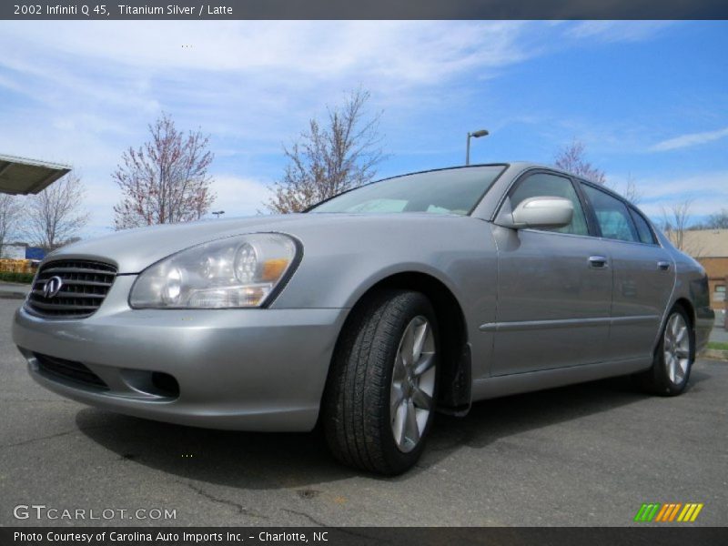 Titanium Silver / Latte 2002 Infiniti Q 45