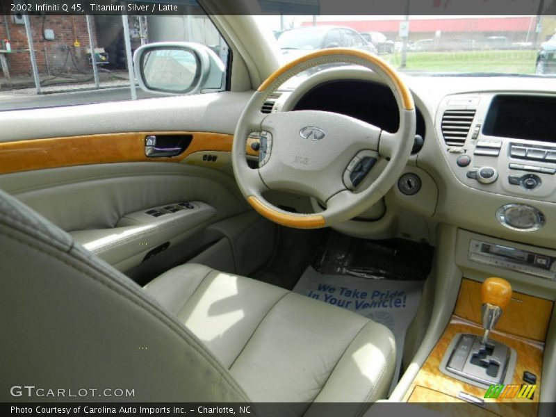 Titanium Silver / Latte 2002 Infiniti Q 45