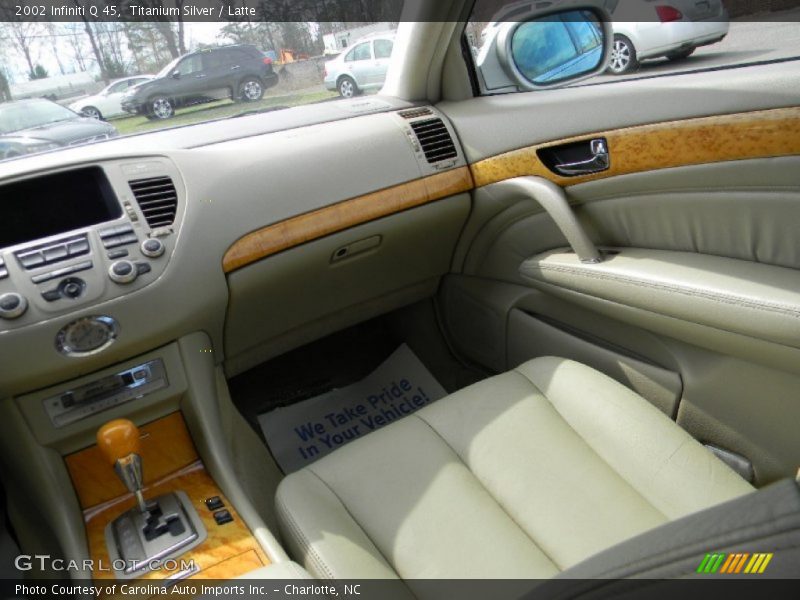 Titanium Silver / Latte 2002 Infiniti Q 45
