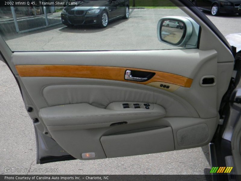 Titanium Silver / Latte 2002 Infiniti Q 45