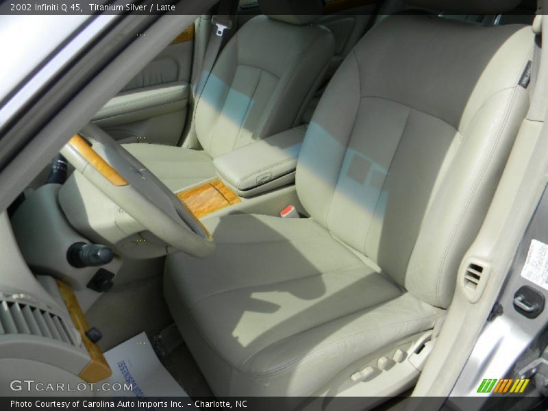 Titanium Silver / Latte 2002 Infiniti Q 45