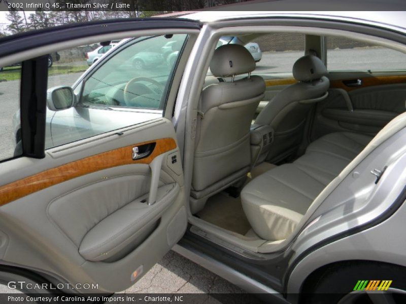 Titanium Silver / Latte 2002 Infiniti Q 45