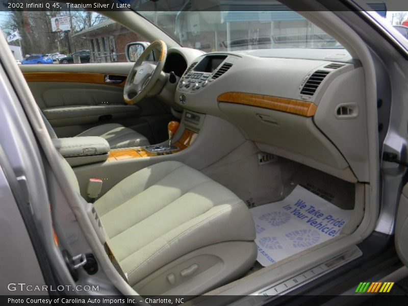 Titanium Silver / Latte 2002 Infiniti Q 45