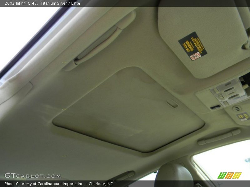 Titanium Silver / Latte 2002 Infiniti Q 45