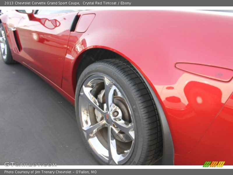 Crystal Red Tintcoat / Ebony 2013 Chevrolet Corvette Grand Sport Coupe