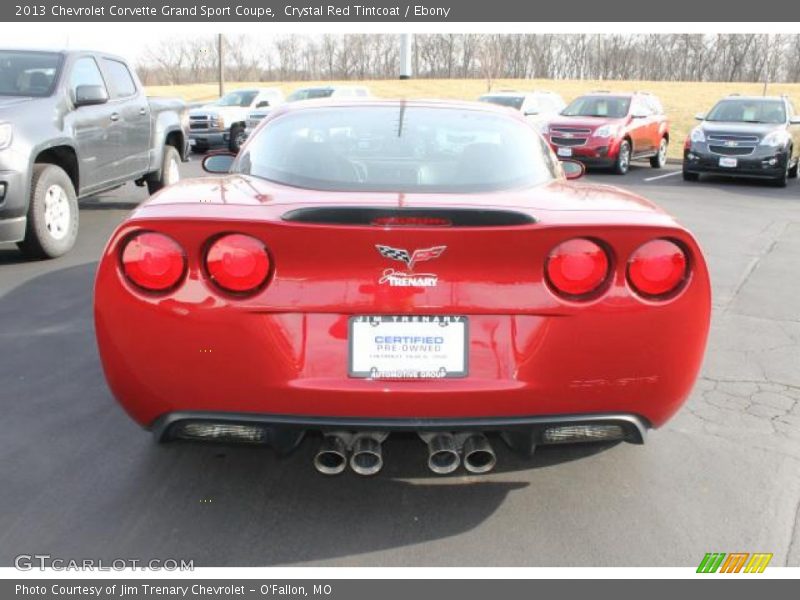 Crystal Red Tintcoat / Ebony 2013 Chevrolet Corvette Grand Sport Coupe