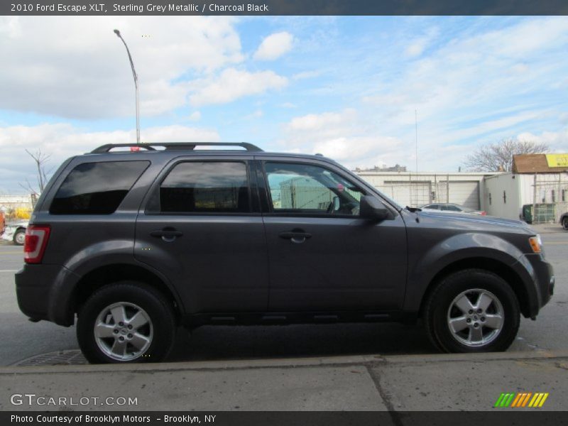 Sterling Grey Metallic / Charcoal Black 2010 Ford Escape XLT