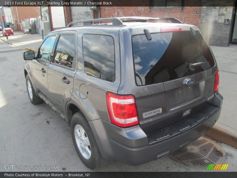 Sterling Grey Metallic / Charcoal Black 2010 Ford Escape XLT