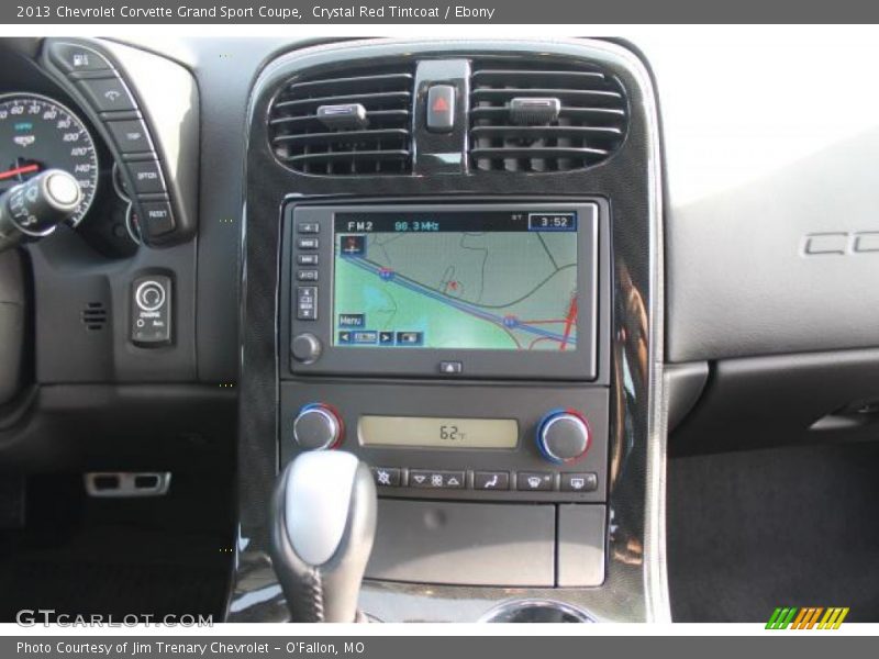 Controls of 2013 Corvette Grand Sport Coupe