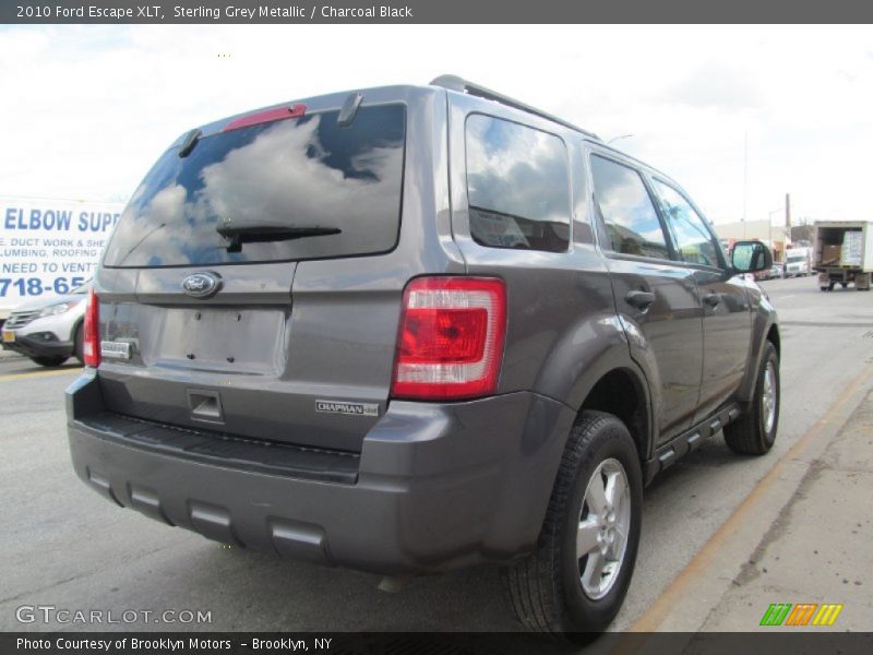 Sterling Grey Metallic / Charcoal Black 2010 Ford Escape XLT