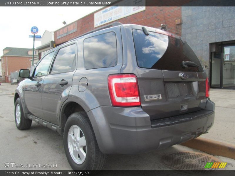 Sterling Grey Metallic / Charcoal Black 2010 Ford Escape XLT