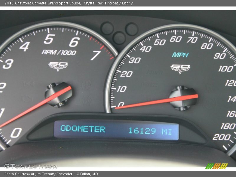 Crystal Red Tintcoat / Ebony 2013 Chevrolet Corvette Grand Sport Coupe