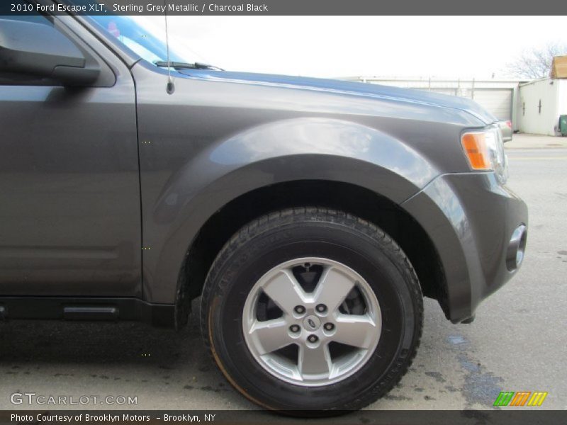 Sterling Grey Metallic / Charcoal Black 2010 Ford Escape XLT