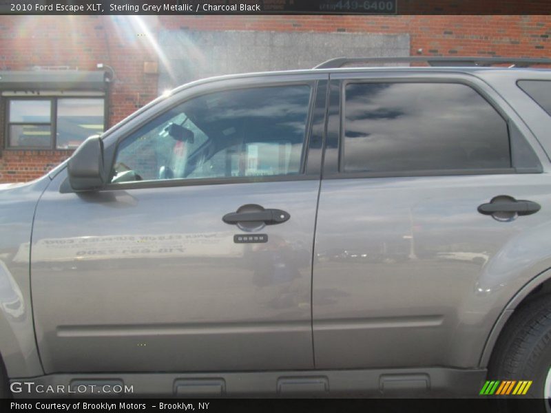 Sterling Grey Metallic / Charcoal Black 2010 Ford Escape XLT