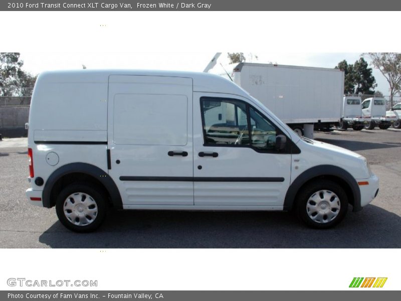 Frozen White / Dark Gray 2010 Ford Transit Connect XLT Cargo Van