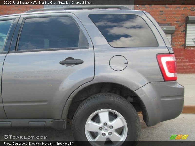 Sterling Grey Metallic / Charcoal Black 2010 Ford Escape XLT