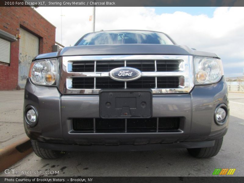 Sterling Grey Metallic / Charcoal Black 2010 Ford Escape XLT