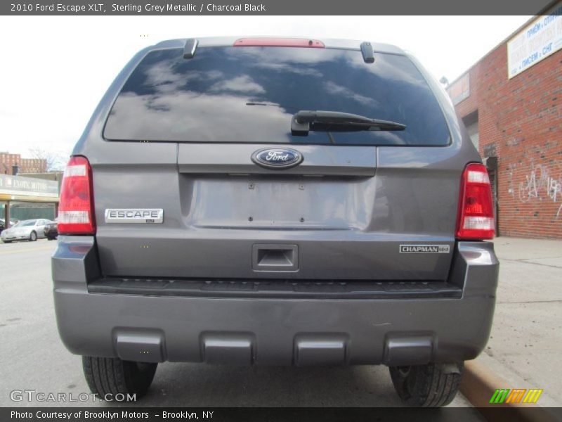 Sterling Grey Metallic / Charcoal Black 2010 Ford Escape XLT