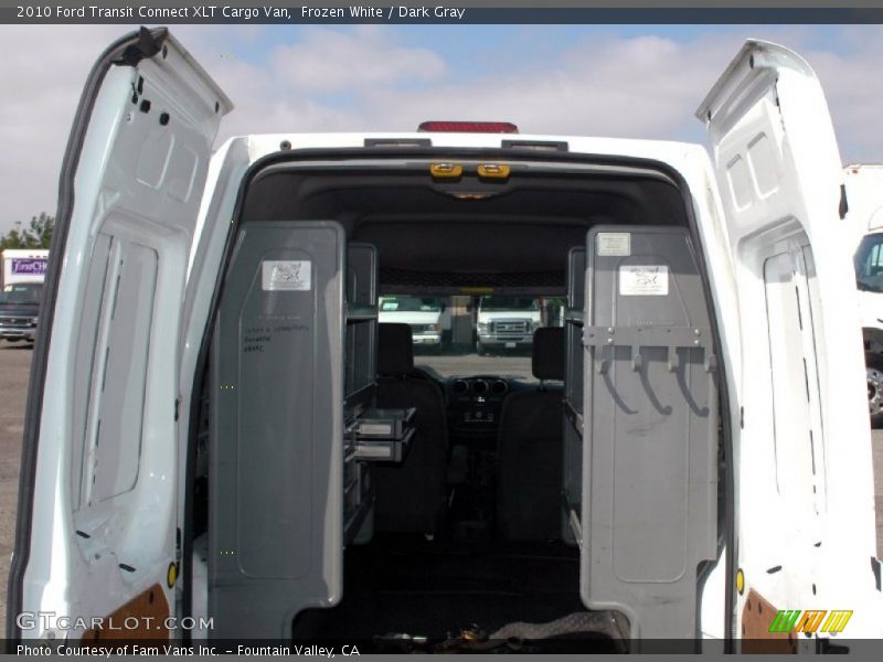 Frozen White / Dark Gray 2010 Ford Transit Connect XLT Cargo Van