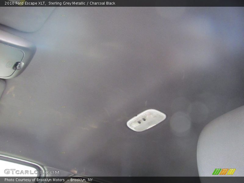 Sterling Grey Metallic / Charcoal Black 2010 Ford Escape XLT