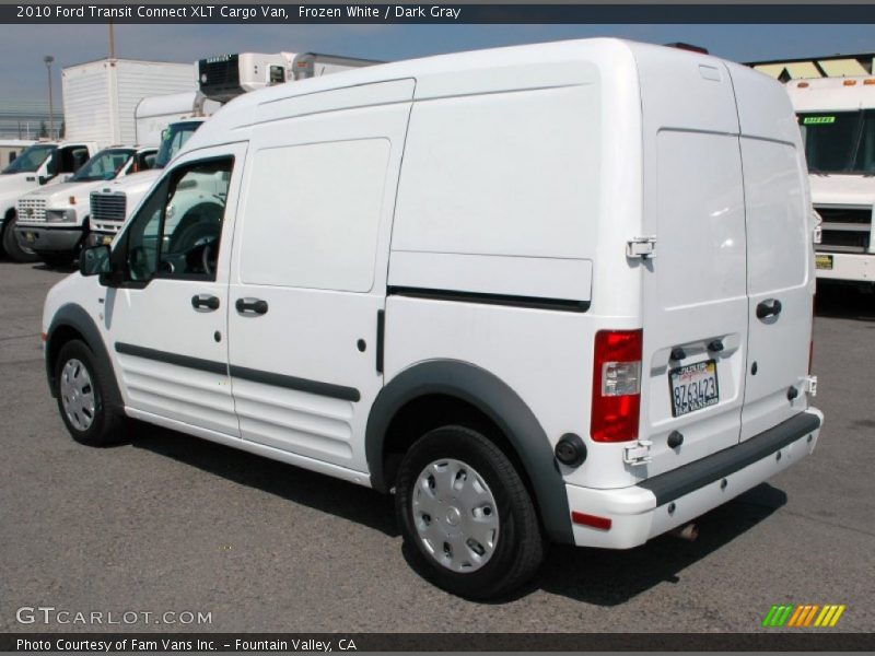 Frozen White / Dark Gray 2010 Ford Transit Connect XLT Cargo Van