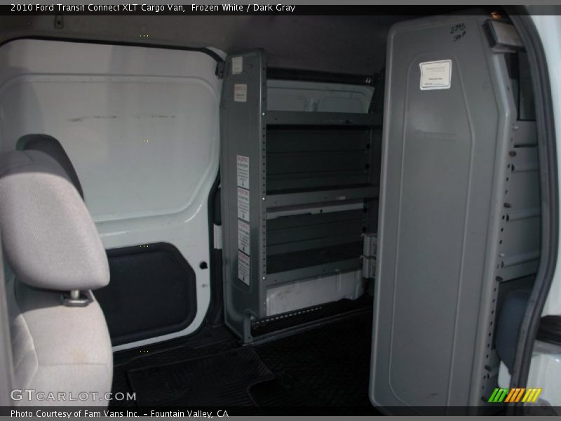 Frozen White / Dark Gray 2010 Ford Transit Connect XLT Cargo Van