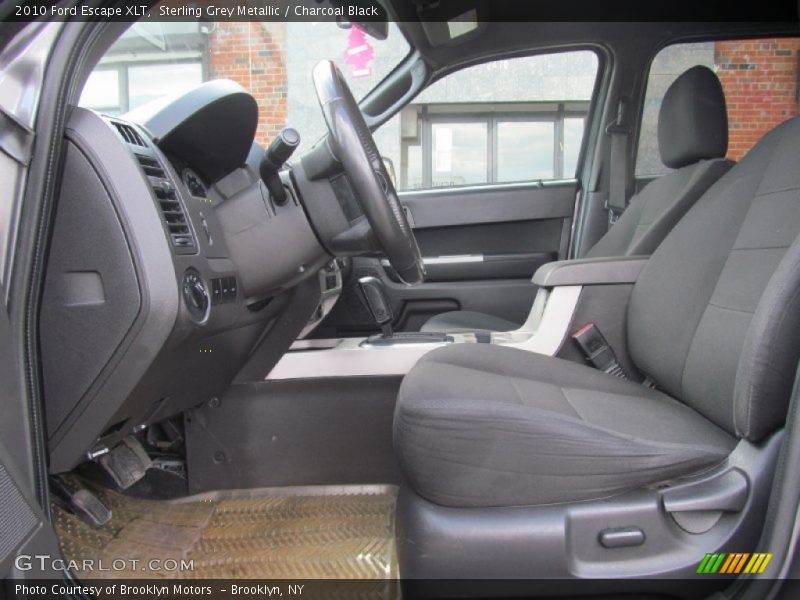 Sterling Grey Metallic / Charcoal Black 2010 Ford Escape XLT