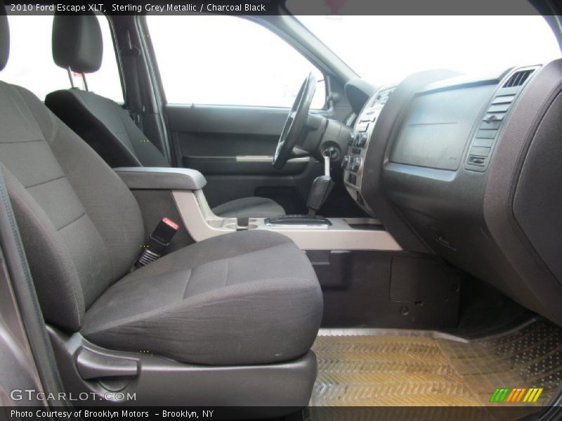 Sterling Grey Metallic / Charcoal Black 2010 Ford Escape XLT