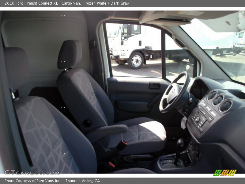 Frozen White / Dark Gray 2010 Ford Transit Connect XLT Cargo Van