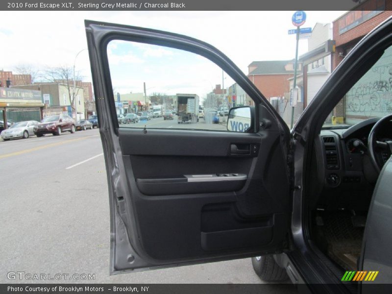 Sterling Grey Metallic / Charcoal Black 2010 Ford Escape XLT