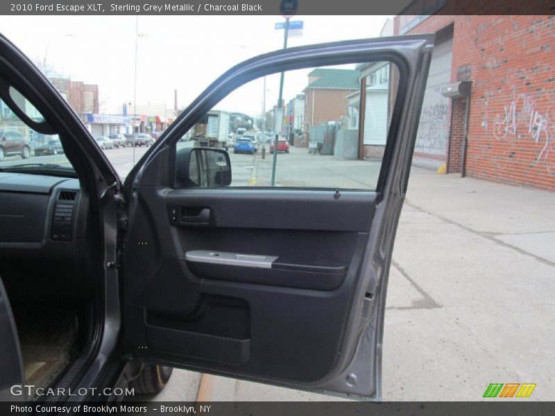 Sterling Grey Metallic / Charcoal Black 2010 Ford Escape XLT