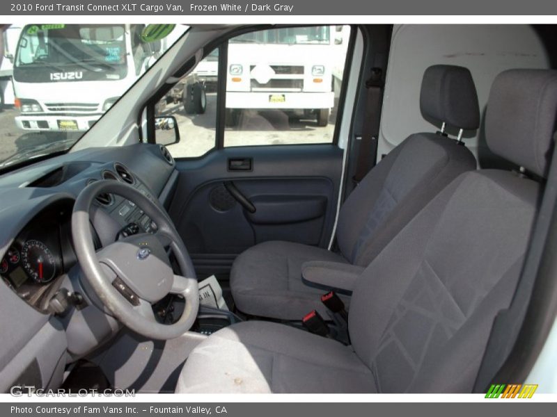 Frozen White / Dark Gray 2010 Ford Transit Connect XLT Cargo Van